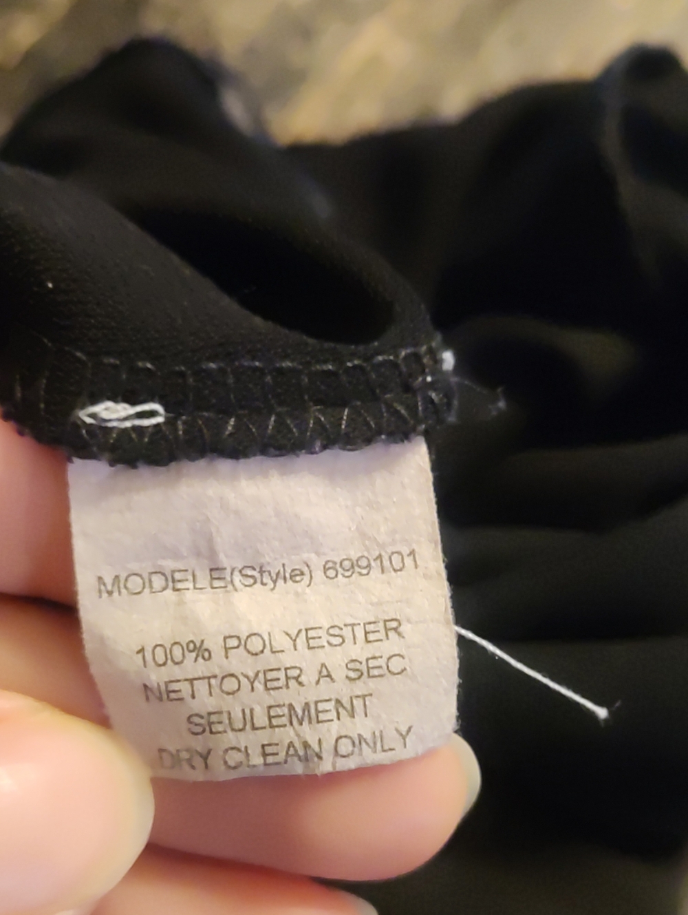 Anne.x Black Strapless Dress - Picture 4 of 4